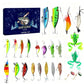 🎣 50% DE RÉDUCTION ! ✨ Ensemble de Leurres de Pêche Réalistes - 24 Leurres Robustes avec Boîte de Rangement, Idéal pour Débutants et Experts 🐟📦