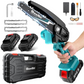 ⚡ PROMO FLASH : 50% DE RÉDUCTION ! Mini Tronçonneuse Électrique Sans Fil 6 Pouces – Moteur Cuivre Pur 550W & Batterie 21V for des Coupes Puissantes et Sécurisées en Toute Liberté 🌲🔋