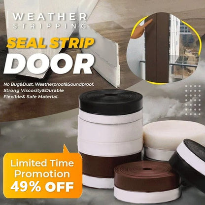🔥 PROMO LIMITÉE -50% ! 🚪 Bande d'Étanchéité pour Porte 5m – Anti-Poussière, Anti-Insectes & Isolation Phonique 🏠