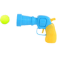 🐱 Passez plus de temps avec vos animaux : Pistolet lance‑balles en peluche 🎯