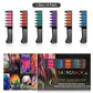 🎅 PRÉVENTE DE NOËL : 50% DE RÉDUCTION ✨ Craie Colorante Temporaire pour Cheveux – 10 Couleurs, Sans Danger & Part au Shampooing ✨