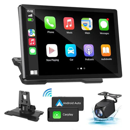 🚗 Écran multimédia HD multifonction de 7 pouces pour voiture avec caméra de recul