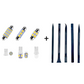 💡 50 % de réduction – Kit LED complet pour éclairage intérieur de véhicule – 14 LED SMD haut de gamme, branchement simplifié, 6000K – pour habitacle, plaque d'immatriculation et plus encore 🔧