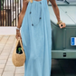 💃 DERNIER JOUR -50% !!✨ Robe Nuisette Femme Couleur Unie, Robe Longue Élégante Sans Manches pour l'Été, Vêtement de Nuit Femme💕