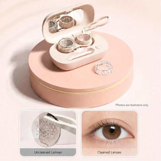 🎉 Soldes 2026 — Plus de 19 000 Vendus ! 👁️ Étui de Voyage pour Lentilles de Contact avec Miroir – Double Compartiments Étanches, Pince & Applicateur Inclus ! ✨