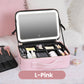 🌸 -50% MAINTENANT ! 🌸 Maquillage Parfait Partout – Trousse de Maquillage Portable avec Miroir LED ! ✨