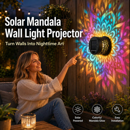 ⏰ 50% DE RÉDUCTION – Pour une durée limitée ☀️ Applique Solaire d'Extérieur ✨ Design Cylindrique avec Motif Lumineux – Résistante aux Intempéries pour Jardin, Terrasse & Balcon