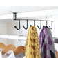🏠 −50% MAINTENANT !🔥 Crochet Sous-Étagère 6 Crochets – Organisateur de Cuisine gain de Place – Sans Perçage – Support Ustensiles en Acier pour Placard & Garde-Robe 🍴