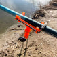 🎣 OFFRE LIMITÉE -50% 🔒 Support de Canne Autobloquant à Tourelle — 360°, Acier Inoxydable