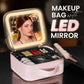 🌸 -50% MAINTENANT ! 🌸 Maquillage Parfait Partout – Trousse de Maquillage Portable avec Miroir LED ! ✨