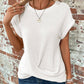 👗🦇 T-Shirt Femme Manches Chauve-Souris Crochet – 50% OFF ! Détails crochet boho, manches légères – parfait pour les journées chaudes. 🔥☀️
