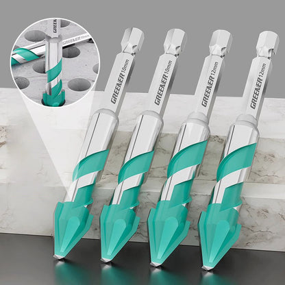 🔩 PROMO FLASH : 50% DE RÉDUCTION ! Jeu de 6 Forets Hélicoïdaux Excentrés en Acier – 6 à 12 mm avec Étui de Rangement for Perçage Métal, Bois et Plastique ✨