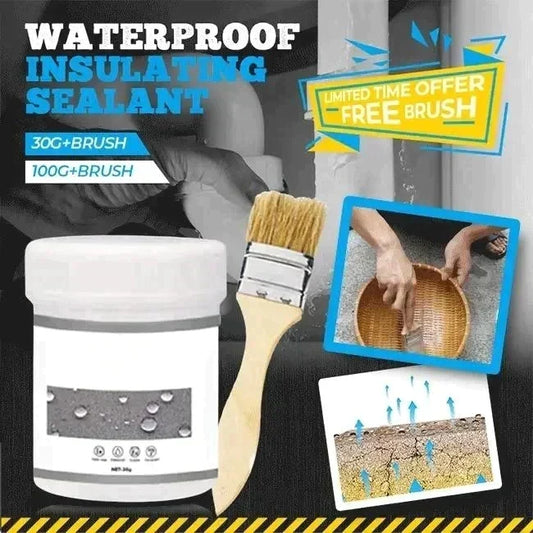 🛡️ 50% DE RÉDUCTION ! 🔧 Mastic Étanche Transparent – Base Aqueuse & Caoutchouc – Anti-Fuite & Isolant for Tuile/Bois/Métal