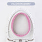 🧶 Offre limitée : -50 % ! ✨ Jolie housse de lunette de WC en maille, douce, chaude et agréable pour la peau 🚽