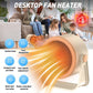 🔥 50% DE RÉDUCTION ! 💨 Radiateur Mini Portable Instantané 2026 – Chauffage PTC 2s, Angle Ajustable & Ultra-Silencieux 🏠