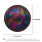 Football holographique réfléchissant émettant de la lumière