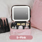 🌸 -50% MAINTENANT ! 🌸 Maquillage Parfait Partout – Trousse de Maquillage Portable avec Miroir LED ! ✨