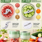 🥒 PROMO FLASH : 50 % DE RÉDUCTION ! Hachoir et coupe-légumes électrique 4-en-1 sans fil rechargeable par USB, tranchage direct dans la poêle et bol mixeur de 250 ml pour une préparation culinaire express et sans effort ✨