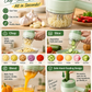🥒 PROMO FLASH : 50 % DE RÉDUCTION ! Hachoir et coupe-légumes électrique 4-en-1 sans fil rechargeable par USB, tranchage direct dans la poêle et bol mixeur de 250 ml pour une préparation culinaire express et sans effort ✨