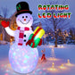 ☃️🎄Nouveau design très vendu Bonhomme de neige gonflable de Noël Décoration extérieure de Noël