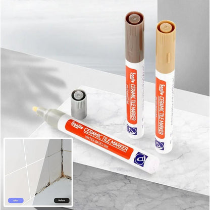 🖊️ Stylo rénovateur pour joints de carrelage – Résistant à l’eau ✨