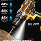 🛠️Perceuse-Visseuse Sans Fil 21V avec Couple 45 Nm – 2 Batteries, 2 Vitesses, 25+3 Réglages, Mandrin 10 mm, LED