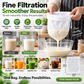 🥳VENTE FLASH🥳💞 Plus de 10 000 vendus ! Sac Filtrant – Maille haute densité, cordon de serrage & réutilisable. Filtration parfaite – commandez maintenant ! ✅