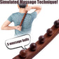 🔥 50% DE RÉDUCTION – DERNIER JOUR ! 🪵 Bâton de Massage Lymphatique en Bois – Hêtre Verni – Ergonomique & Drainant for Corps