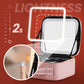 🌸 -50% MAINTENANT ! 🌸 Maquillage Parfait Partout – Trousse de Maquillage Portable avec Miroir LED ! ✨