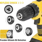 🛠️Perceuse-Visseuse Sans Fil 21V avec Couple 45 Nm – 2 Batteries, 2 Vitesses, 25+3 Réglages, Mandrin 10 mm, LED