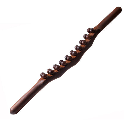🔥 50% DE RÉDUCTION – DERNIER JOUR ! 🪵 Bâton de Massage Lymphatique en Bois – Hêtre Verni – Ergonomique & Drainant for Corps