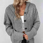 🏆VENTE DERNIÈRE CHANCE -50%🔥Manteau Femme Automne Tricoté à Capuche Cordon