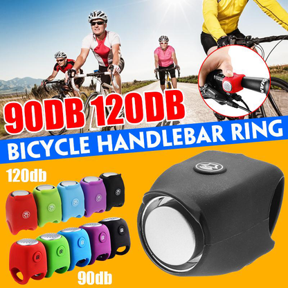 🔊 PROMO LIMITÉE 52% DE RÉDUCTION ! ✨ Klaxon de Vélo Puissant – 90dB, 51g, 3 Sons 🚲
