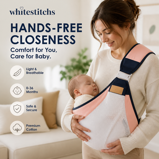 📢📢50% DE RÉDUCTION !! ⏰ Porte-bébé léger – Respirant, ajustable & confortable – Idéal pour les balades et les câlins en toute sécurité 🌿