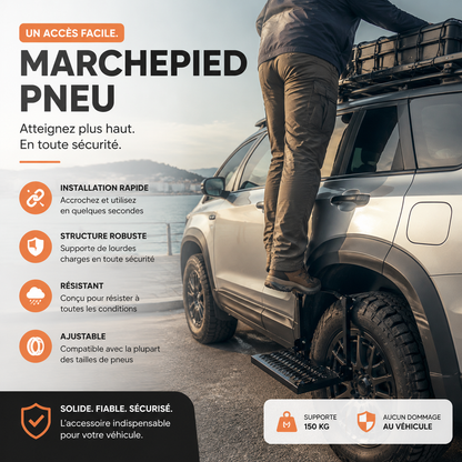 Offre Limitée 🔥🚙 Marchepied Auto pour Accès au Toit