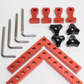 🔥 Kit de Fixation 90° avec Serre-Joints – Précision et Stabilité pour Tous Vos Projets 🛠️📐