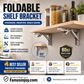 🥳 MEILLEURES VENTES 2026 🥳💞 Plus de 50 000 vendus ! 💥🛋️📚 Repliez en une seconde et libérez de l’espace ! Équerres pliantes polyvalentes pour une cuisine ou un bureau bien rangé – -50 % 🧱✨