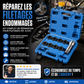 🔧 50% DE RÉDUCTION ! 🚗 Lot de 10 Outils de Réparation de Filetages Auto – Acier Rapide (HSS) & Inserts Inox – Kit Helicoil/Recoil for M5–M12