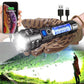 🔦 -50% ! 💡 Lampe Torche LED Ultra-Puissante P90 – Aluminium Aérospatial – 90 000 Lumens & 7 Modes + Zoom – Rechargeable USB & Batterie 10 000 mAh – IPX6 🚨