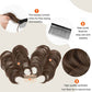💇‍♀️ PROMO FLASH : -50 % ! Postiche chignon flou volumineux avec peigne à pinces, fibres thermorésistantes à 160 °C et fixation très stable pour une coiffure de salon en 30 secondes ✨