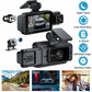 🚗 50% DE RÉDUCTION ! 📹 Caméra Bord Vision Nocturne 3 Canaux – 1080p & 3″ Écran – Avant/Arrière/Intérieur for Sécurité Auto
