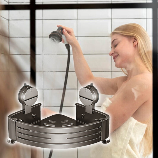 🔥💦Étagère Murale de Salle de Bain avec Ventouse