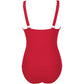 💥 50 % de réduction👙 Maillot de bain une pièce froncé en maille contrastée pour femme🏝️