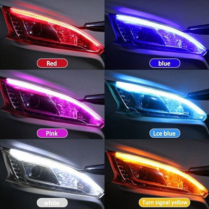 🚘💡 Bande LED bi-couleur – Étanche, durable, installation facile, créez l’ambiance parfaite en intérieur comme en extérieur, du salon au balcon 🌿✨