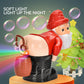 🎅 50% DE RÉDUCTION! ✨ Machine à Bulles Père Noël - Musique Festive et Effets Lumineux Magiques en 1 Bouton ! 🌟🫧