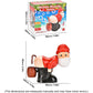 🎅 50% DE RÉDUCTION! ✨ Machine à Bulles Père Noël - Musique Festive et Effets Lumineux Magiques en 1 Bouton ! 🌟🫧