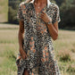 🌸 50% DE RÉDUCTION! 👗 Robe décontractée à imprimé et col en V pour femme