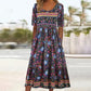 🔥50% OFF🌸✨ Robe élégante à motif bohème pour femme