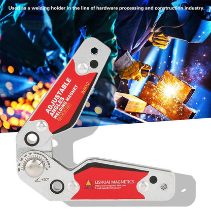 🔧 ⏳🔥 OFFRE LIMITÉE −50% ! ⏰Outil de préhension d'aimant de soudage Multi - angle réglable