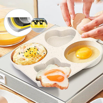 🔥2026 chaleur de vente🔥Poêle à omelette multifonctionnelle 4 trous